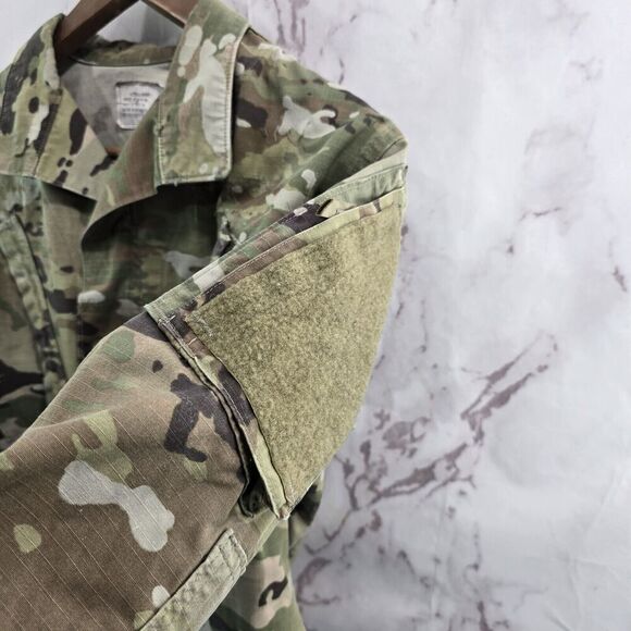 Army Camo Jacket XS Short Multicam Digital Top Shirt Army Military Fatigue - Picture 8 of 10
